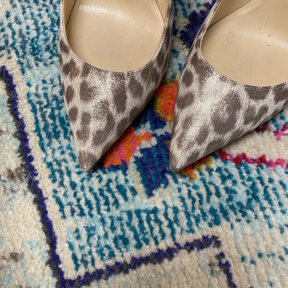 Metallic leopard Jimmy Choos - Picture 5 of 5